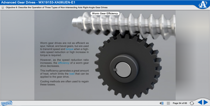 Advanced Gear Drives Interactive eLearning