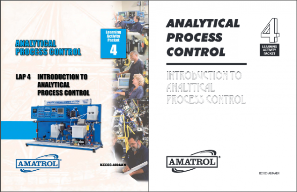 Amatrol T5554 Analytical Process Control Learning System eBook Curriculum Sample