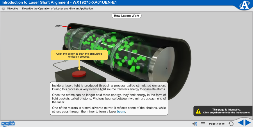 Laser Shaft Alignment Interactive eLearning