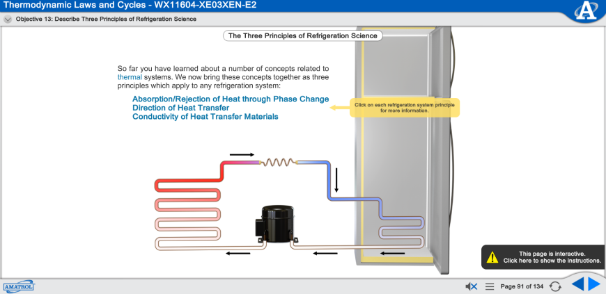 Thermal Science eLearning Screenshot 1