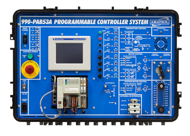 Amatrol 990-PAB53A Portable PLC Learning System - Allen-Bradley CompactLogix
