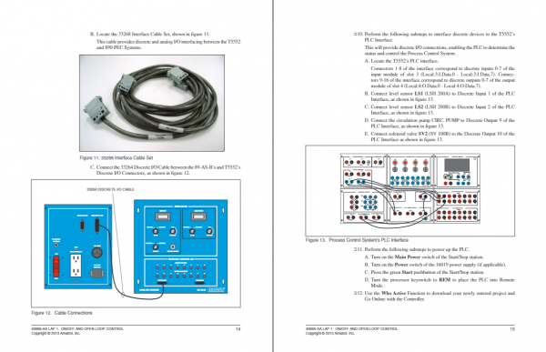 Amatrol 89-PC-AB5500 ControlLogix Process Control Learning System eBook Curriculum Sample