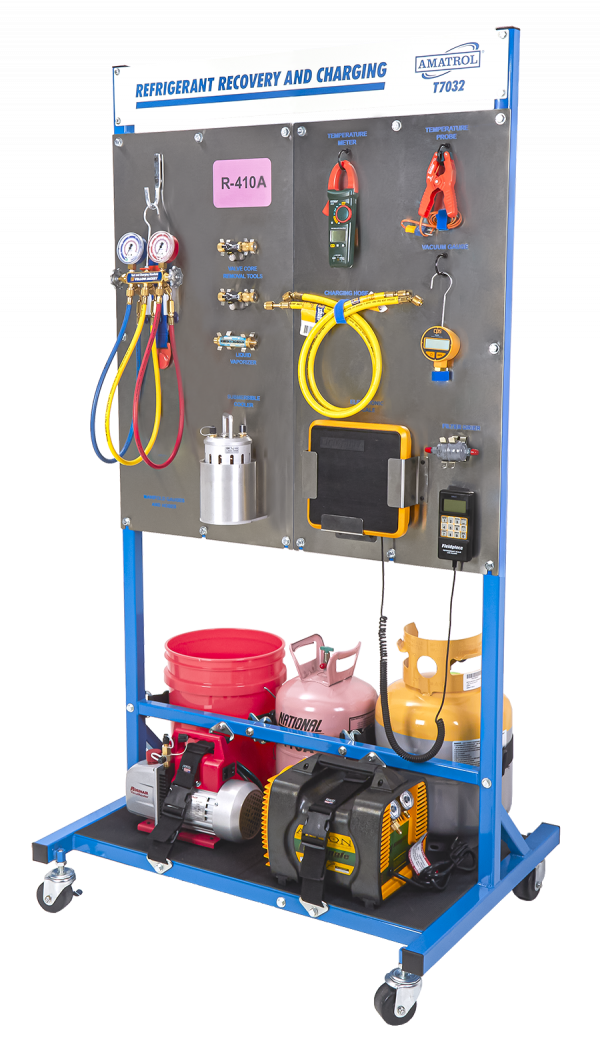 Amatrol Refrigerant Recovery and Charging Learning System for R-410a (T7032)