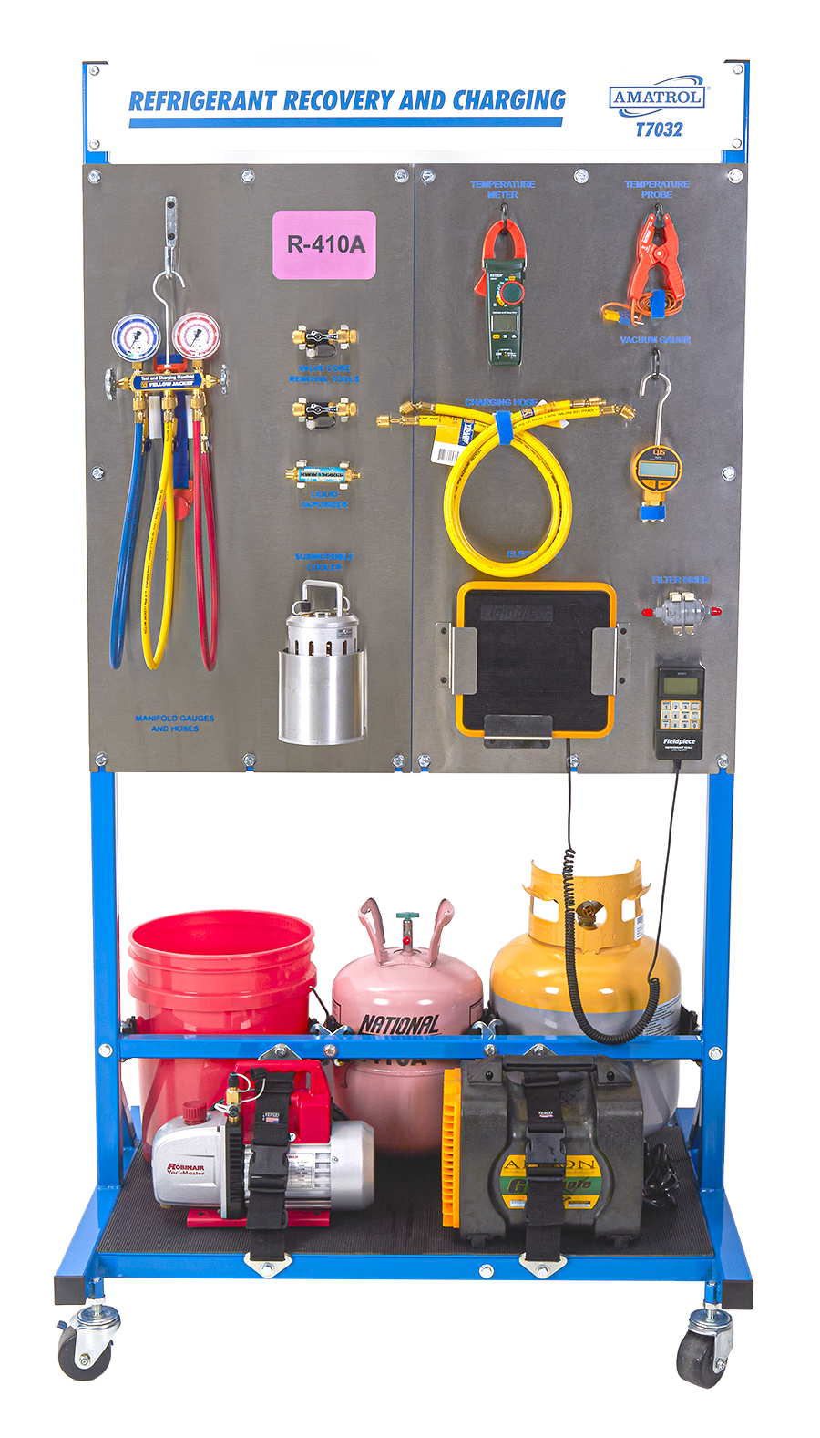 Amatrol Refrigerant Recovery and Charging Learning System for R-410a (T7032)