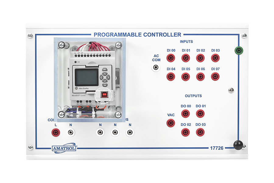 Amatrol PLC Motor Control Learning System - AB Micro810 (85-MT5AB8)Amatrol PLC Motor Control Learning System - AB Micro810 (85-MT5AB8)