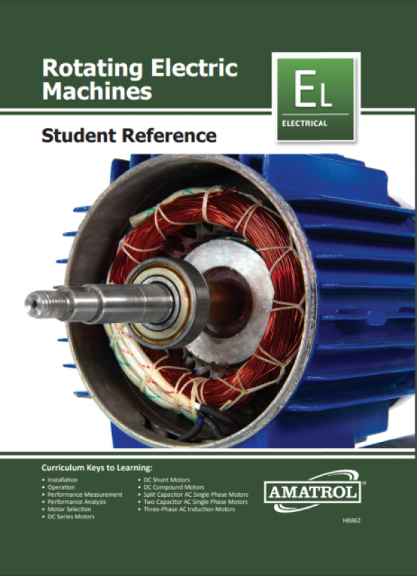 Amatrol Basic Electrical Machines Learning System (85-MT2) Student Reference Guide