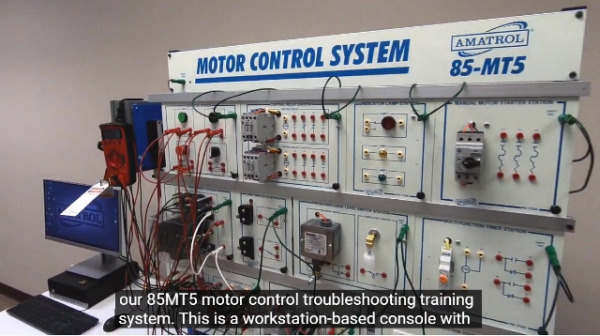 Amatrol Electric Motor Control Learning System (85-MT5) Video