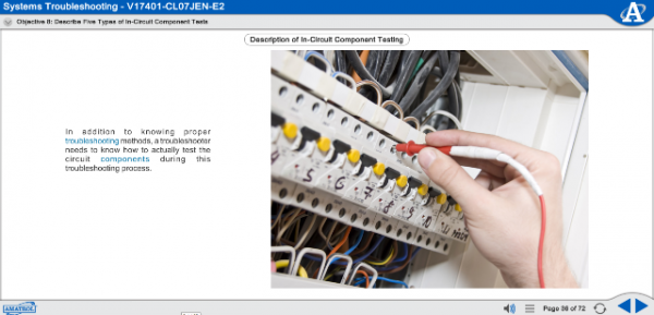 Amatrol Electric Motor Control Learning System (85-MT5) eLearning Curriculum Sample