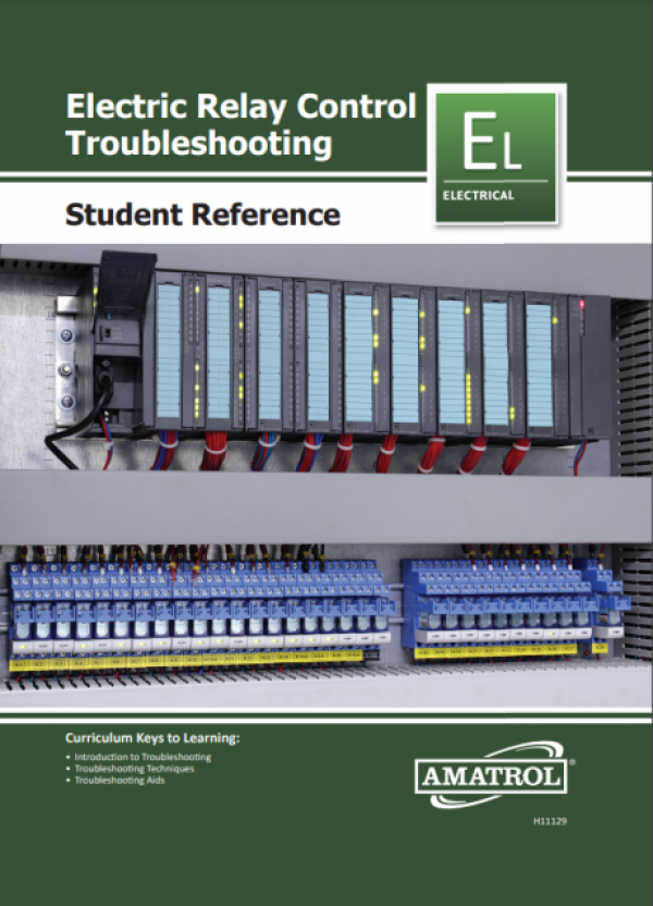 Amatrol Portable Electric Relay Control Troubleshooting Learning System (990-EC1F) Student Reference Guide