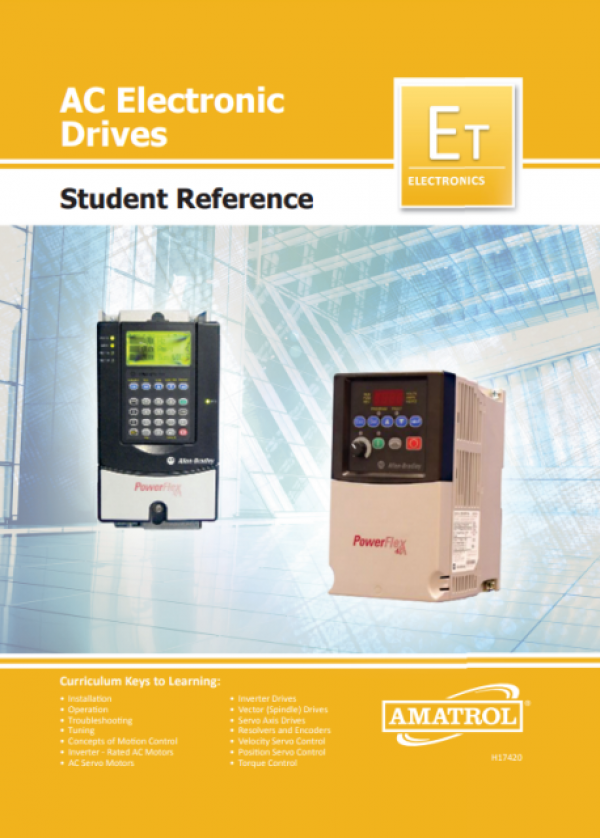 85-MT101 AC Electronic Drives Student Reference Guide Cover