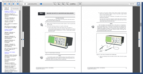 85-MT102 eBook Sample Showing Measurement with an Oscilloscope