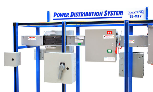Amatrol Electrical Power Distribution Learning System (85-MT7B)