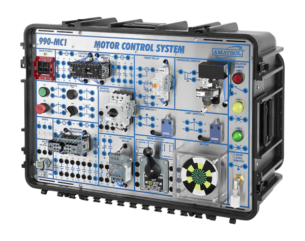 Amatrol Portable Electric Motor Control Troubleshooting Learning System (990-MC1F)