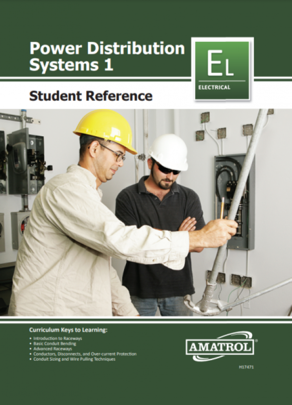Amatrol Electrical Power Distribution Learning System (85-MT7B) Student Reference Guide