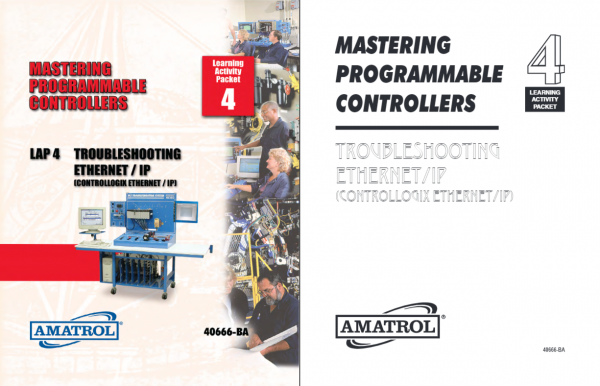 Amatrol PLC Ethernet Learning System - ControlLogix (89-EN-AB5500) Curriculum Sample