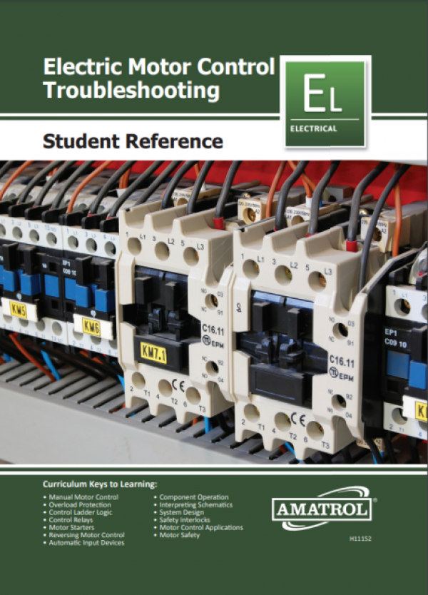Amatrol Portable Electric Motor Control Troubleshooting Learning System (990-MC1F) Student Reference Guide