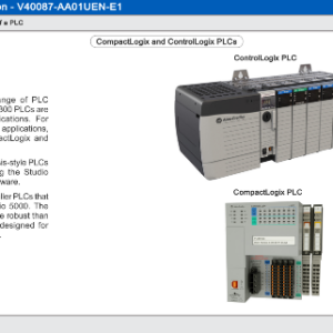 Amatrol Portable PLC Troubleshooting Learning System - AB CompactLogix (990-PABCL1F) eLearning Curriculum Sample