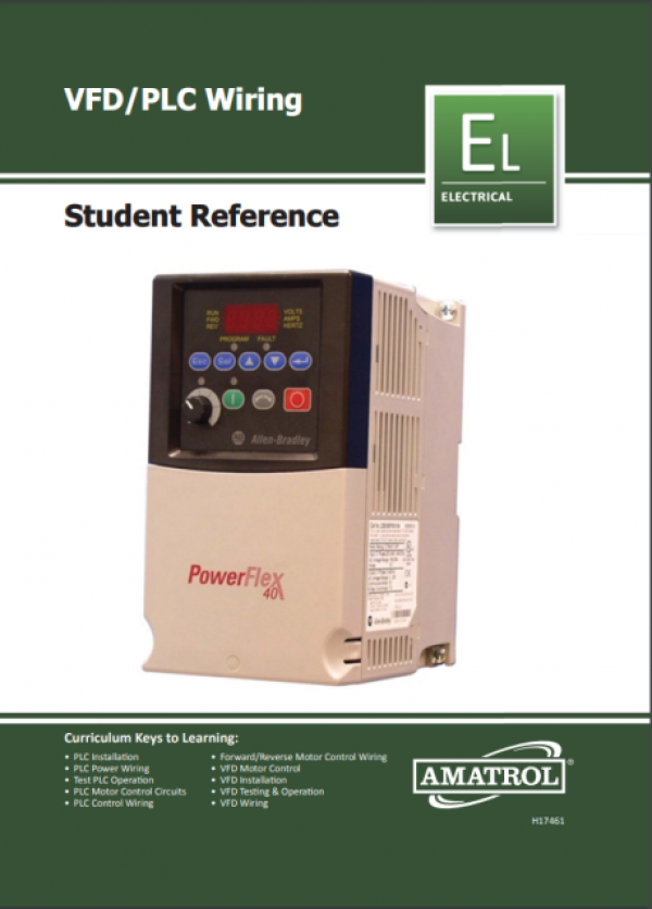 Amatrol VFD-PLC Wiring Wiring Learning System (85-MT6BA) Student Reference Guide