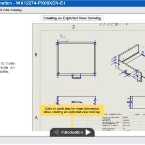 CAD 2 Exploded View Drawings and Animation eLearning