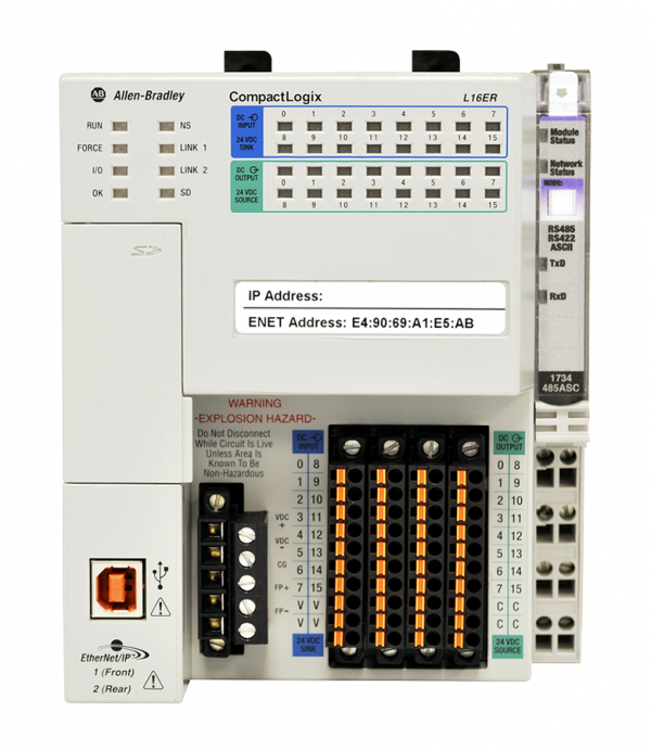 Amatrol Portable PLC Troubleshooting Learning System - AB CompactLogix L16 (990-PAB53AF)