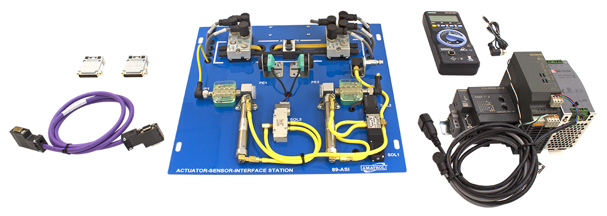 Amatrol PLC ASI Bus Learning System - Siemens S7 (89-ASIS7)