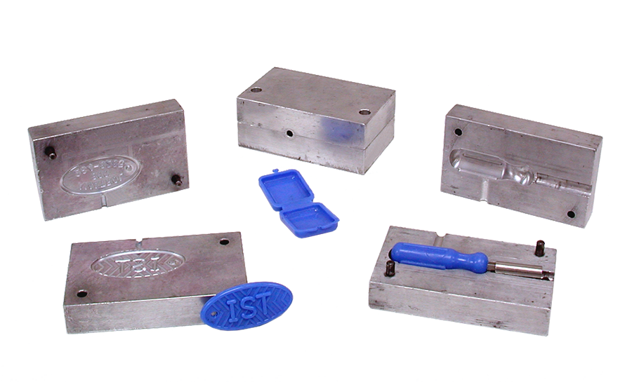 Simple Plastic Mold Design, 3D CAD Model Library