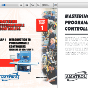 Amatrol PLC Troubleshooting Learning System - Siemens S7 (890-S7312B) (890-S7315B) eBook Curriculum Sample