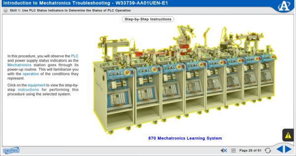Mechatronics Troubleshooting Learning System-Siemens s7 3