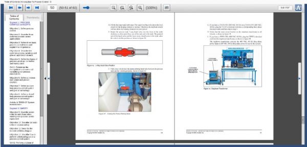 E33301 eBook Sample Detailing an Operation Procedure with a 3-Way Hand Valve and Pump-Priming Valve