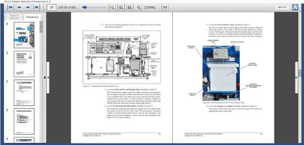 E33303 eBook Sample Showing a Diagram of the pH Control Loop Components on Amatrol's T5554 Analytical Process Control Learning System