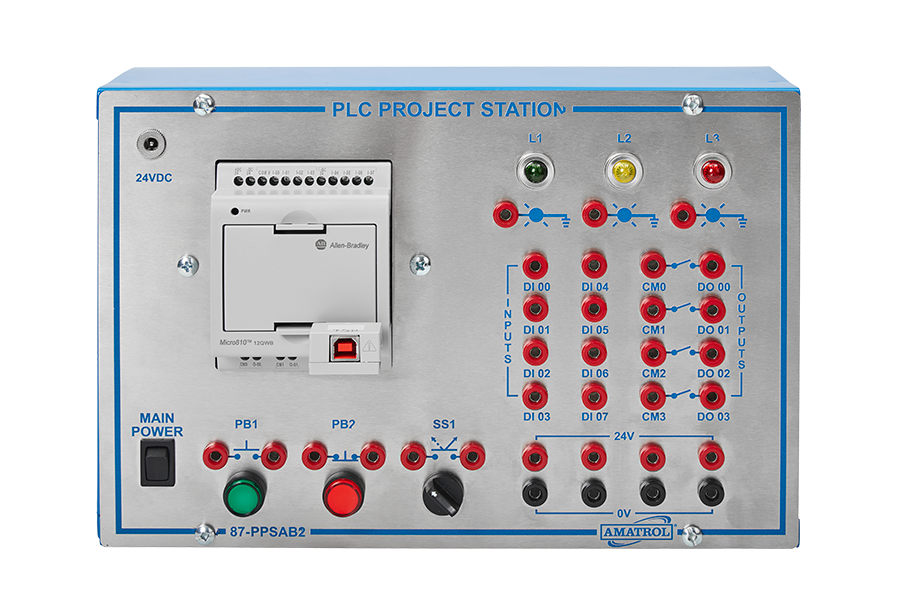 Amatrol PLC Project Station - AB Micro810 (87-PPSAB1)