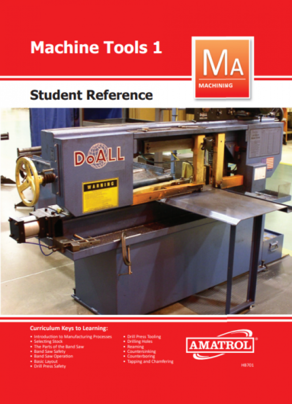 96-MP1 Machine Tools 1 Student Reference Guide Cover