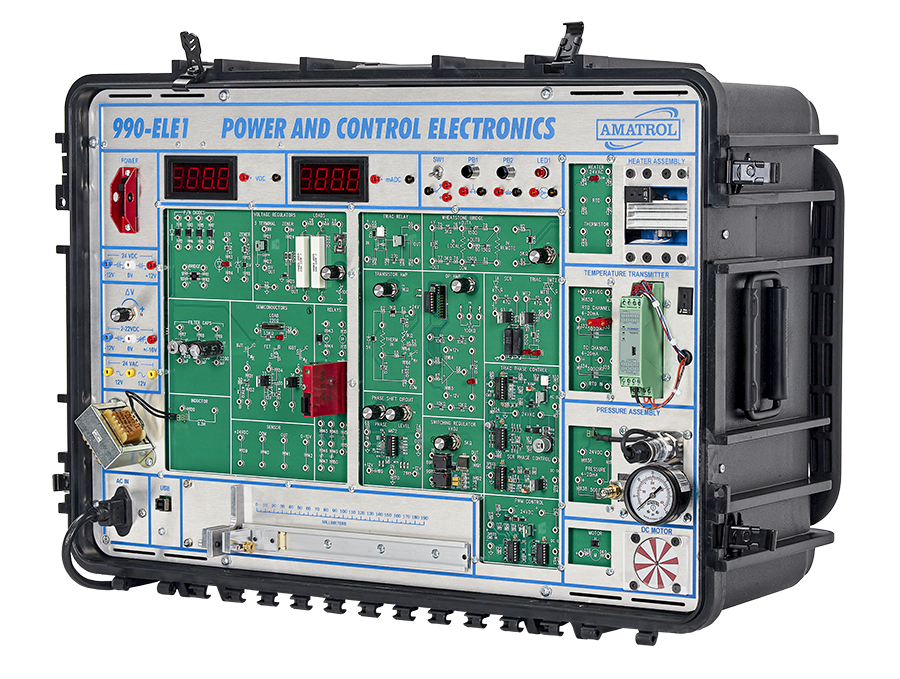 990-ELE1 Portable Power and Control Electronics Learning System