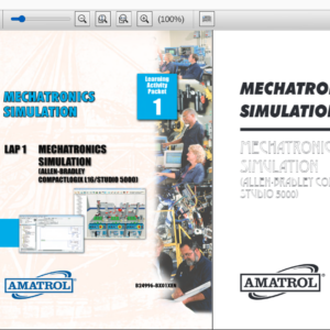 Amatrol MechaSIM Mechatronics Simulation Learning System - AB CompactLogix L16 (87-MSSAB53A) eBook Curriculum Sample