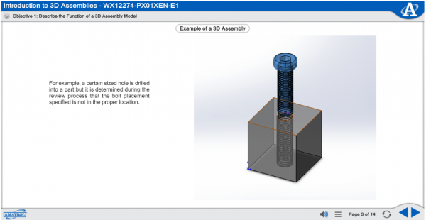 Introduction to 3D Assemblies eLearning