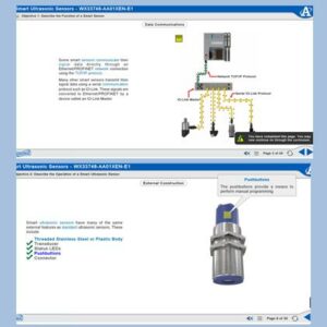 Multimedia Courseware - Smart Factory Ultrasonic Sensor, Siemens S7-1500 featured