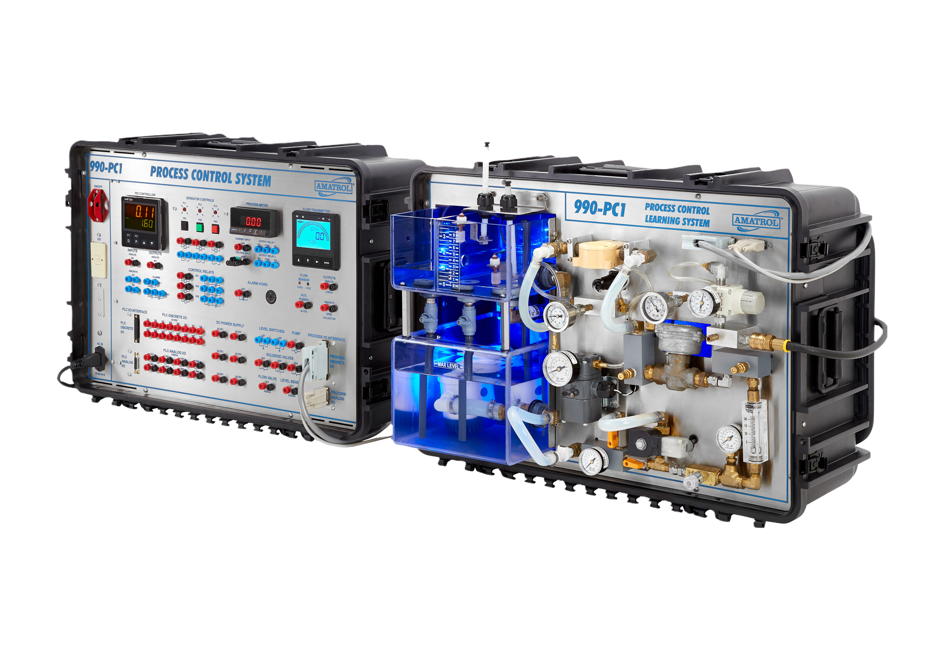 Portable Process Control Learning System - Level & Flow