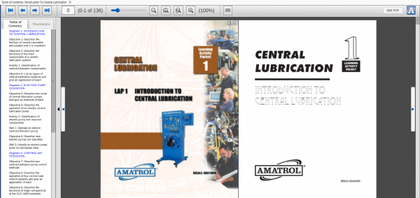 Central Lubrication eBook Curriculum (EB563) Sample