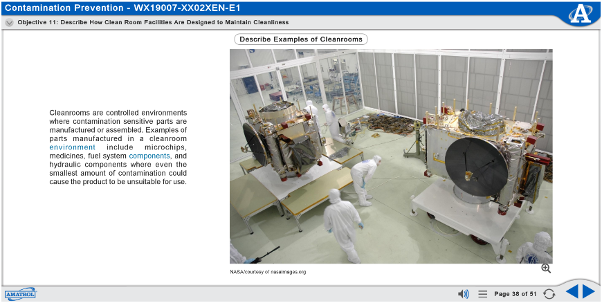 Cleanrooms Interactive eLearning