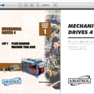 Plain Bearing Machine Tool Axis eBook (E19172) Curriculum Sample