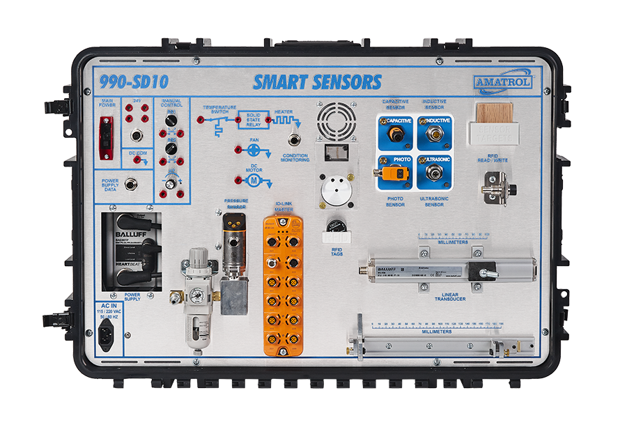 Portable Smart Machine Sensor Learning System (990-SD10)