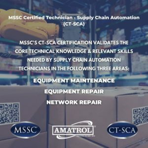 MSSC Certified Technician-Supply Chain Automation (CT-SCA) Certification