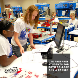 Career and Technical Education - Amatrol - A Parent's Guide to CTE - CTE Prepares Students for College and a Career