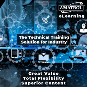 Amatrol eLearning: The Technical Training Solution for Industry Infographic