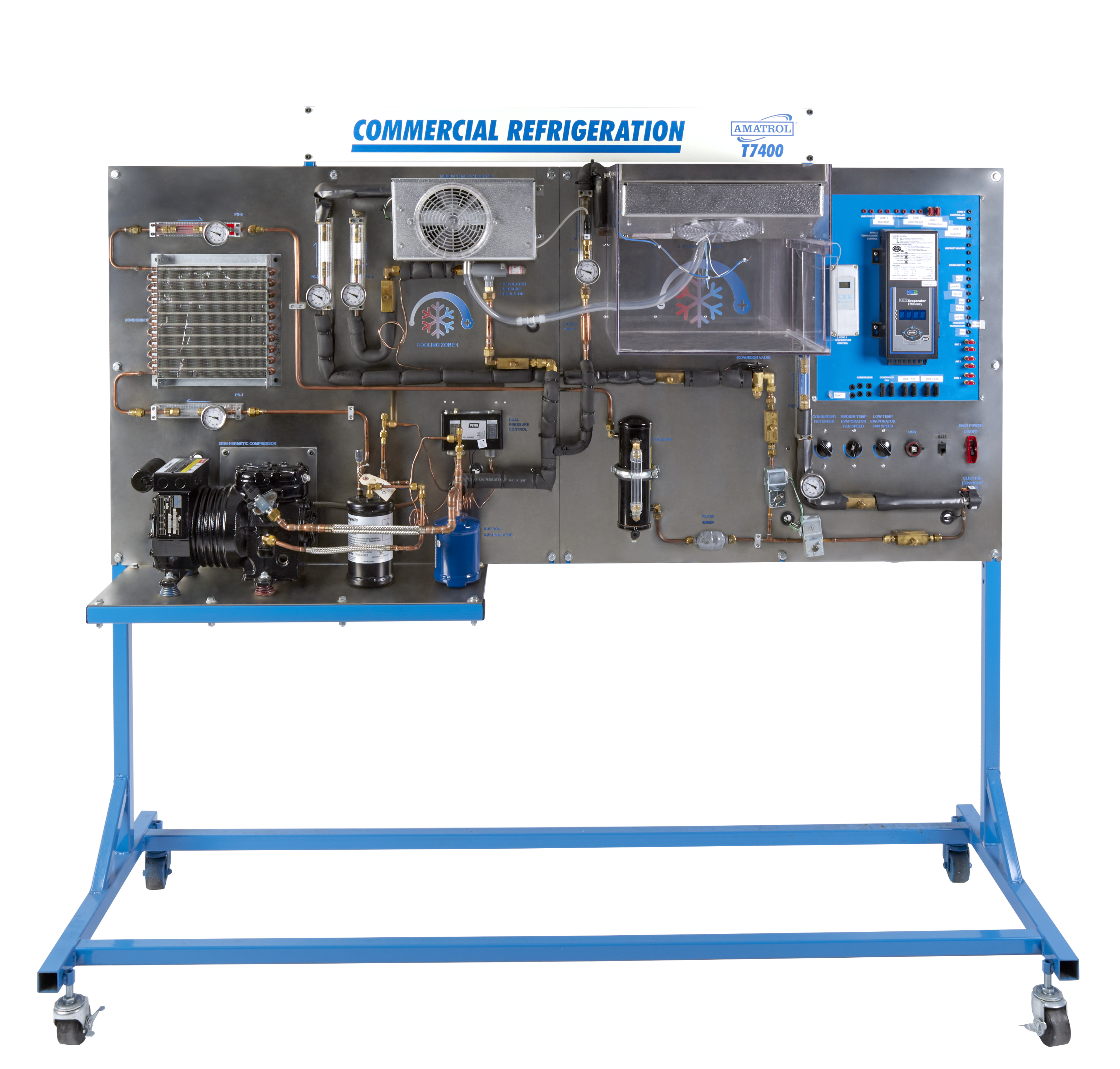 Basic Refrigeration Training System  Hands-On HVACR Skills for Technicians  - Amatrol