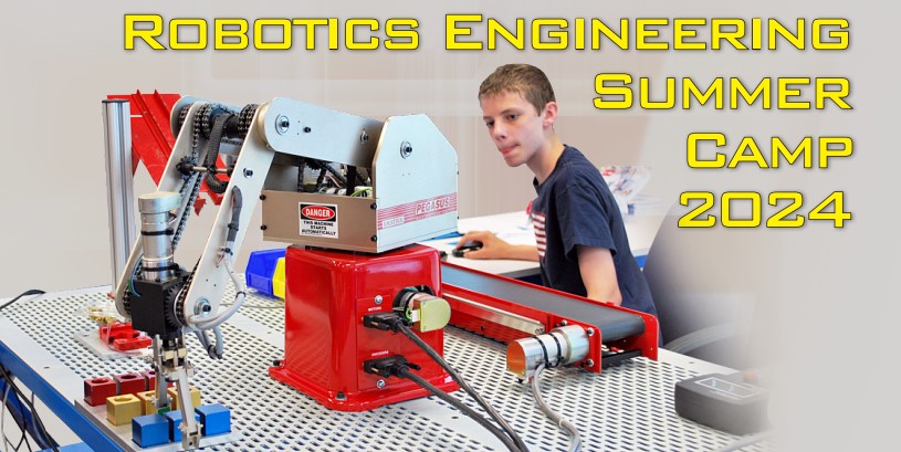 Robotics Engineering Summer Camp 2024 Banner